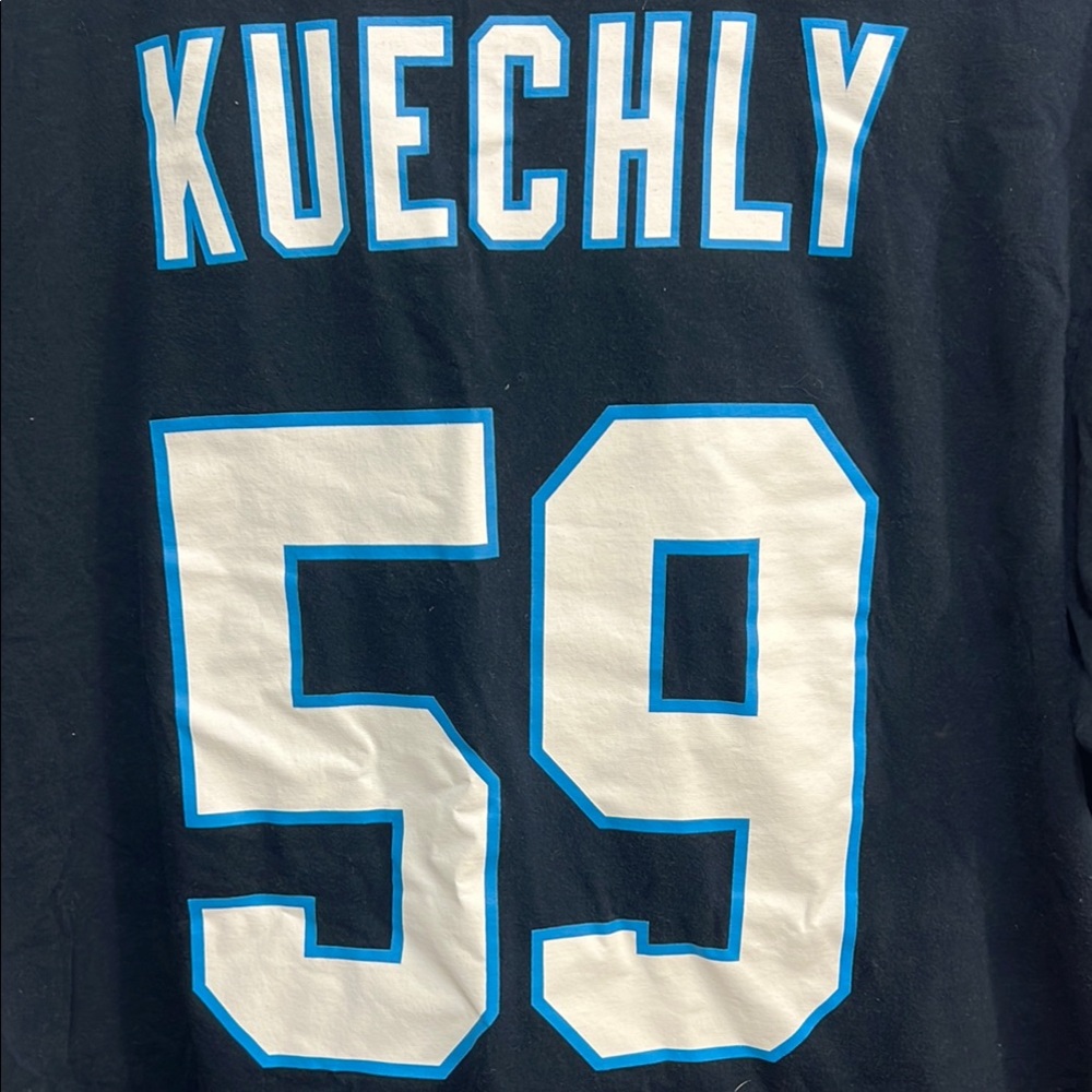 Nike NFL Carolina Panthers, Super Bowl 50, Luke Kuechly, #59 Athletic Cut T - Picture 8 of 8